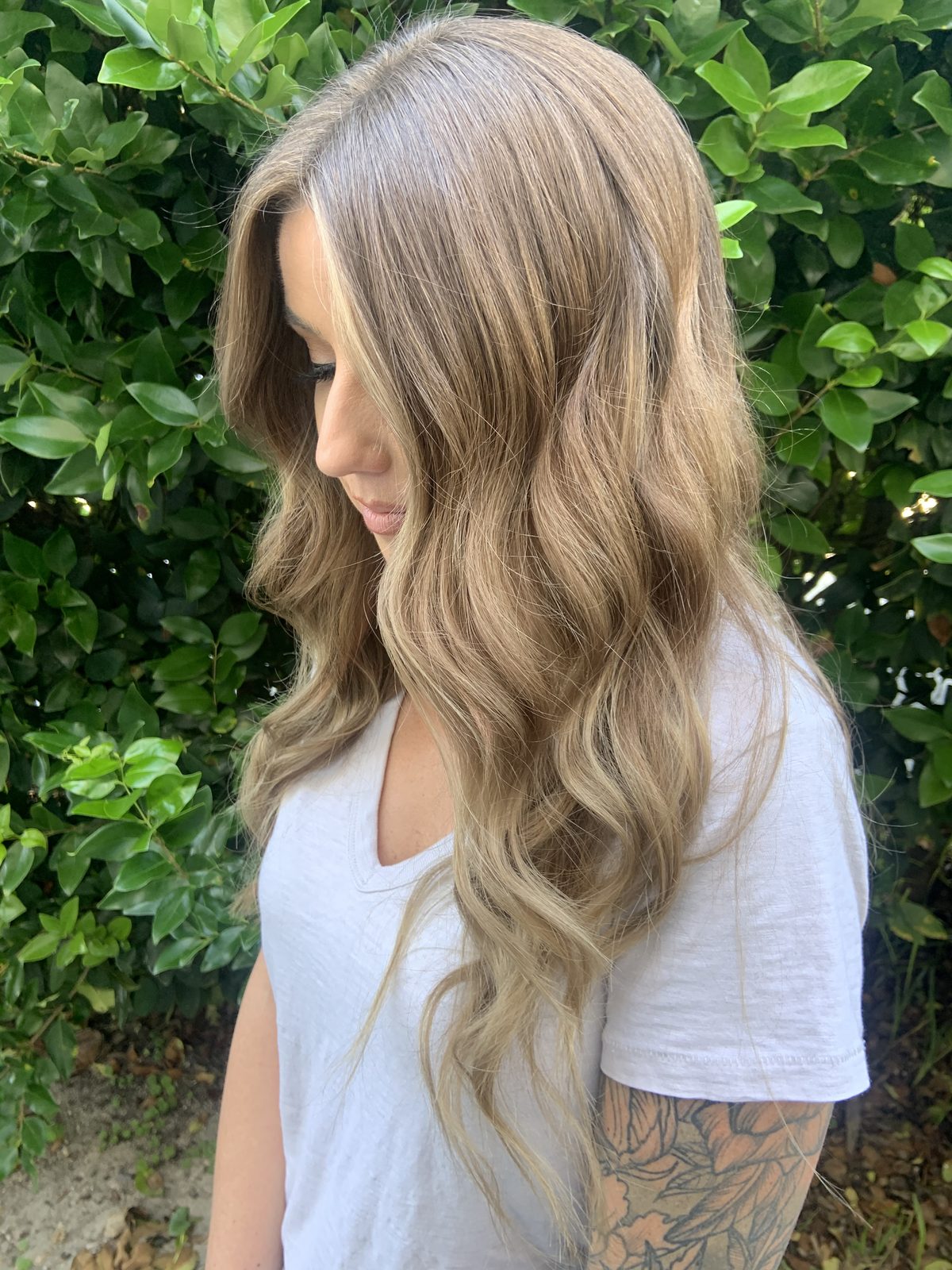 Balayage transformation, dimensional color result