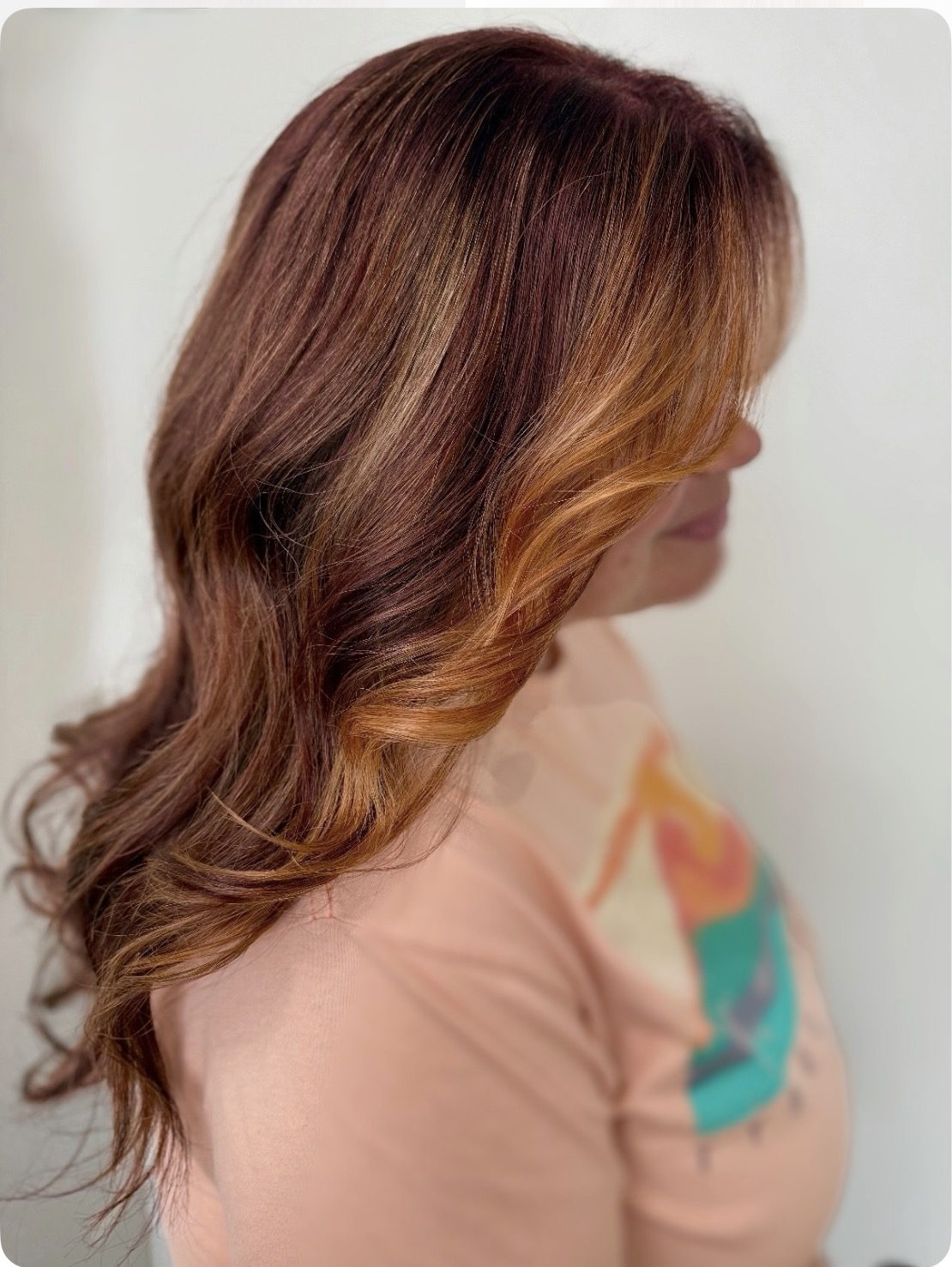 Custom color before and after
