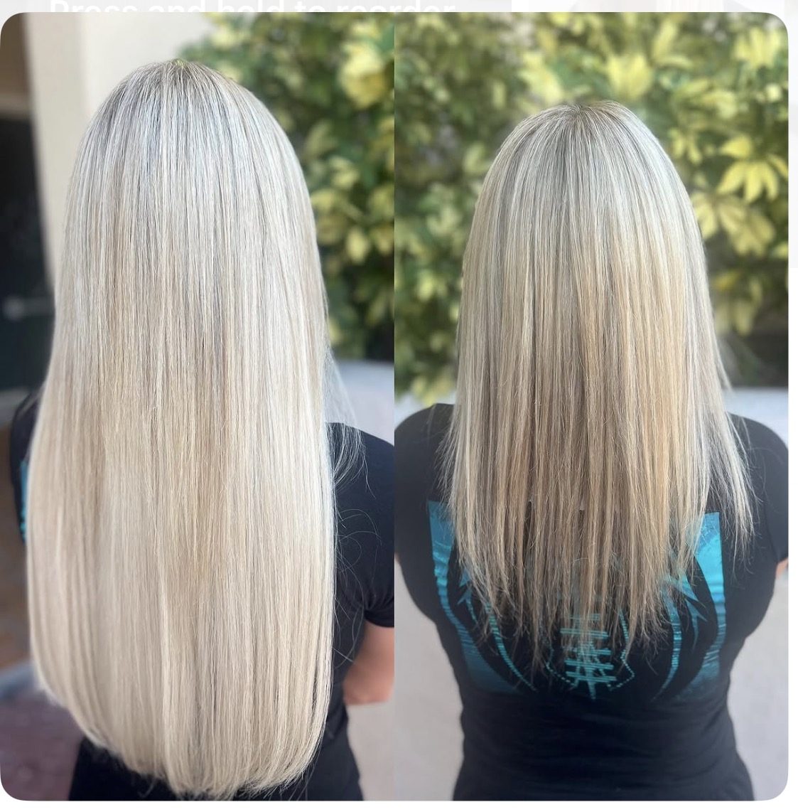 K-tip extension transformation, natural color match