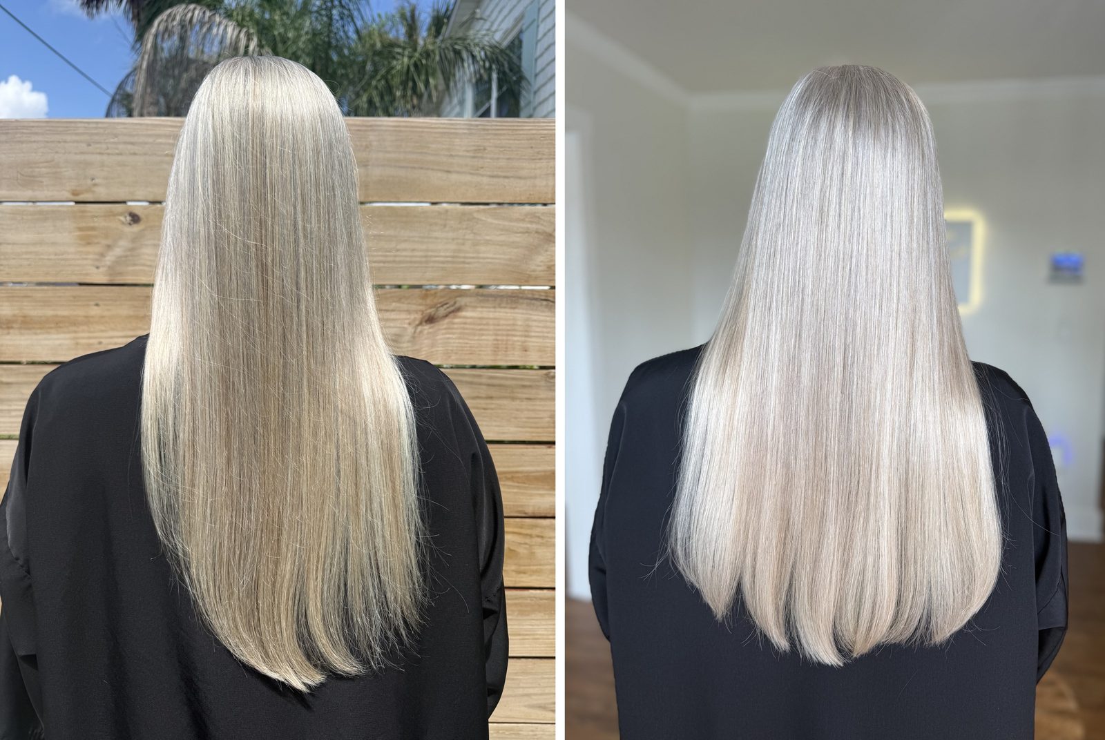 K-tip extension transformation, natural color match